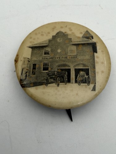 Vintage fire department pin - vintage,