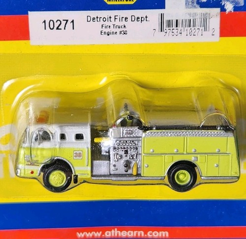 Athearn detroit fire - fire, dept